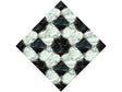 Checkered Diamond Tile Vinyl Wrap Pattern