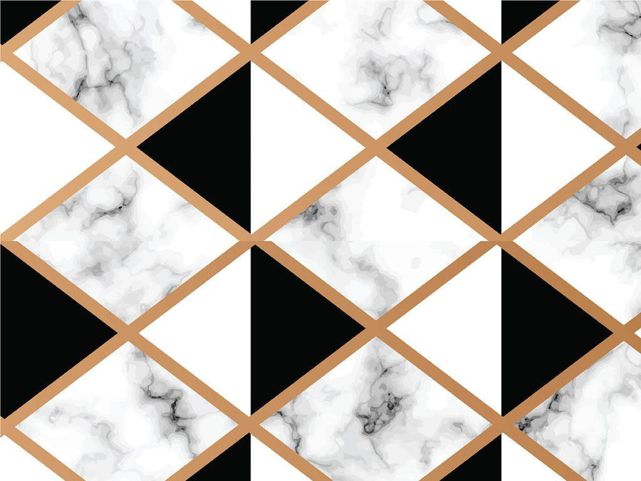 Checkered Diamond Tile Vinyl Wrap Pattern~Rwraps Series 914 Digitally Printed Vinyl Wrap~0