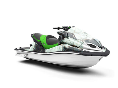 Checkered Flower Tile Jet Ski Vinyl Customized Wrap