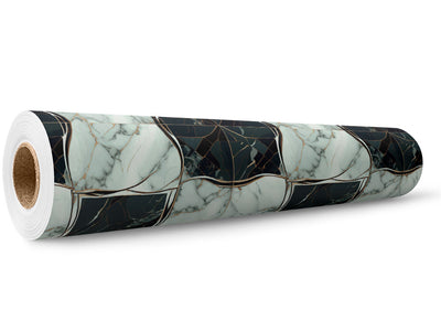 Checkered Flower Tile Wrap Film Wholesale Roll~Rwraps Series 914 Digitally Printed Vinyl Roll~5
