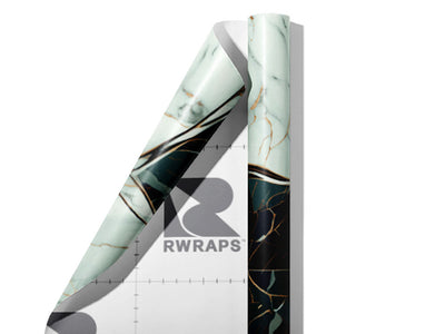 Checkered Flower Tile Wrap Film Sheets~Rwraps Series 914 Checkered Flower Tile Scrolled Sheet~4