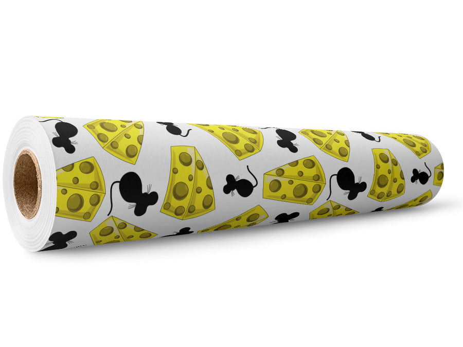 Cheesy Desires Rodent Wrap Film Wholesale Roll~Rwraps Series 914 Digitally Printed Vinyl Roll~5