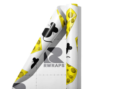 Cheesy Desires Rodent Wrap Film Sheets~Rwraps Series 914 Cheesy Desires Rodent Scrolled Sheet~3