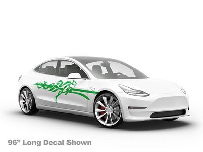 Cheetah Car Sticker Body Graphic