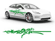 3M Bright Green Cheetah Body Graphic~Full Side Auto Decal Kit~0