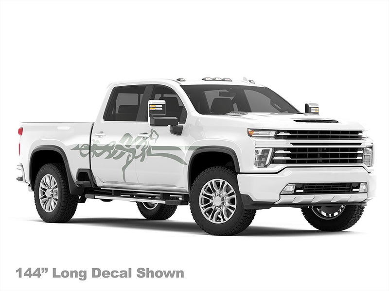 Cheetah Truck Custom Vehicle Graphic