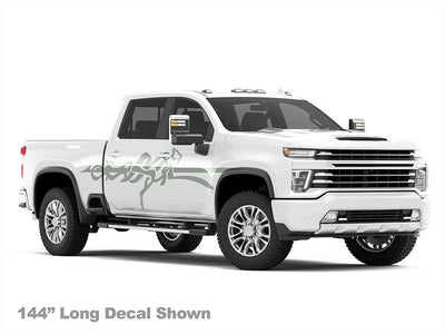 Cheetah Truck Custom Vehicle Graphic