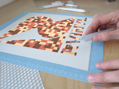 cherry blossoms pixel Easy Weed Craft Vinyl