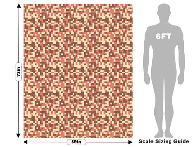 Cherry Blossoms Pixel Vehicle Wrap Scale~Rwraps Series 914 Cherry Blossoms Pixel Measurements~1