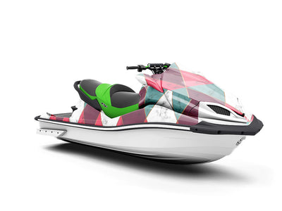Cherry Hourglass Tile Jet Ski Vinyl Customized Wrap