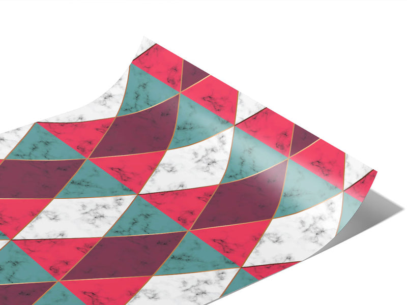Cherry Hourglass Tile Vinyl Wraps~Rwraps Series 914 Digitally Printed Vinyl Wrap~1