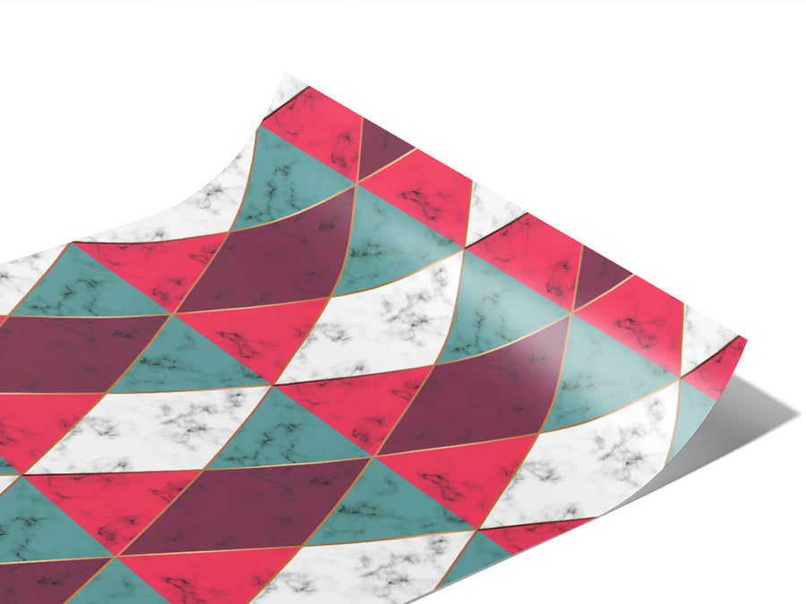 Cherry Hourglass Tile Vinyl Wraps~Rwraps Series 914 Digitally Printed Vinyl Wrap~1