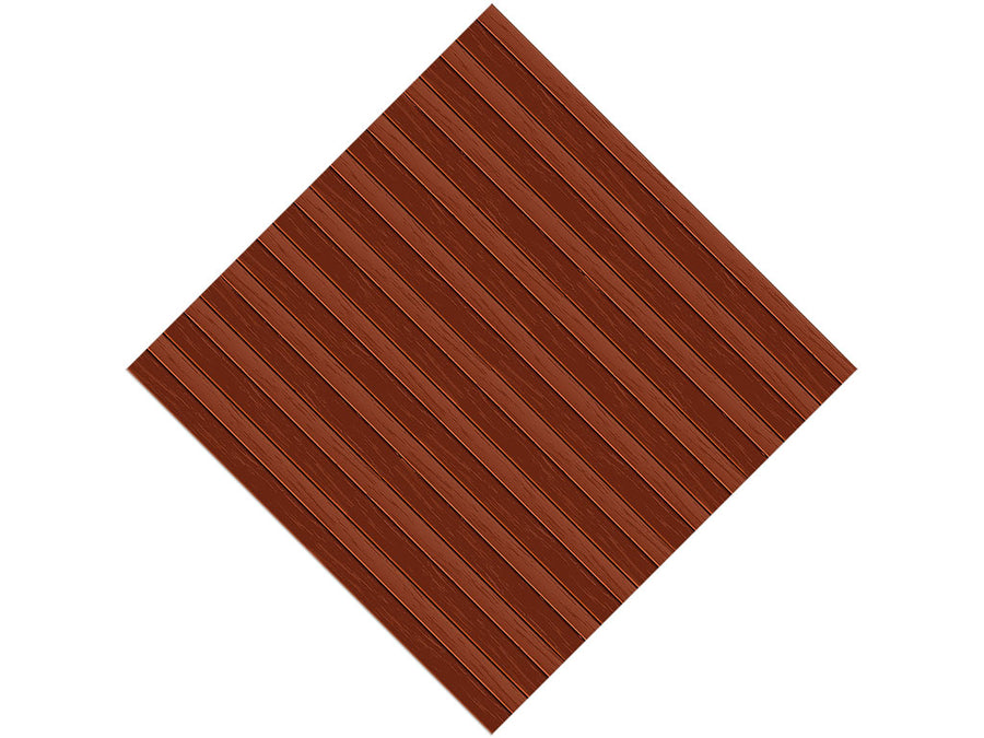 Cherry Spice Wood Plank Vinyl Wrap Pattern
