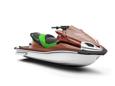 Cherry Spice Wood Plank Jet Ski Vinyl Customized Wrap