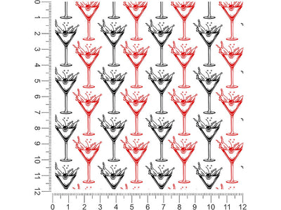 cherry splash alcohol 1ft x 1ft Craft Sheets