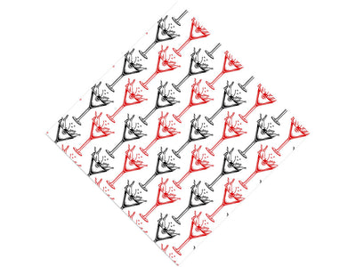 Cherry Splash Alcohol Vinyl Wrap Pattern