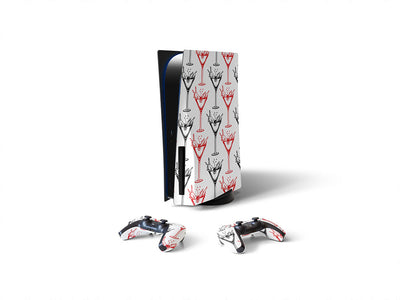 cherry splash alcohol Sony PS5 DIY Skin
