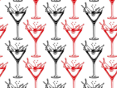Cherry Splash Alcohol Vinyl Wrap Pattern~Rwraps Series 914 Digitally Printed Vinyl Wrap~0