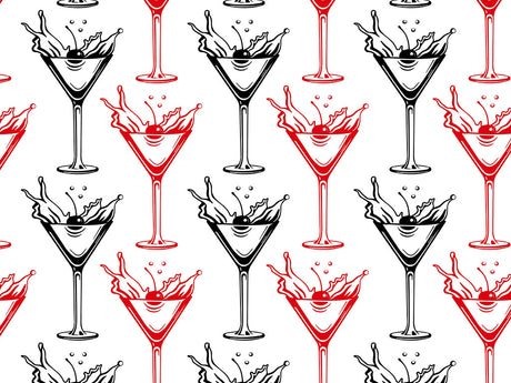 Cherry Splash Alcohol Vinyl Wrap Pattern~Rwraps Series 914 Digitally Printed Vinyl Wrap~0