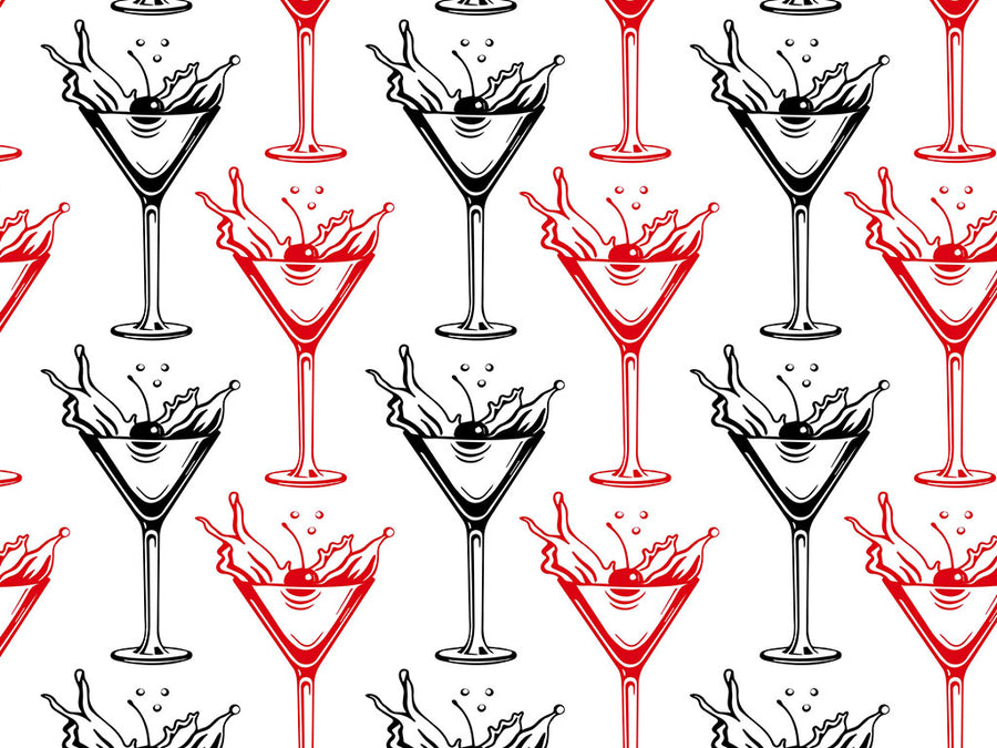 Cherry Splash Alcohol Vinyl Wrap Pattern~Rwraps Series 914 Digitally Printed Vinyl Wrap~0
