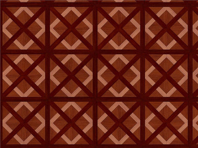 Cherry Stain Wooden Parquet Vinyl Wrap Pattern~Rwraps Series 914 Digitally Printed Vinyl Wrap~0