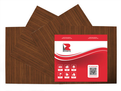 cherry wood grain Craft Vinyl Sheet Pack