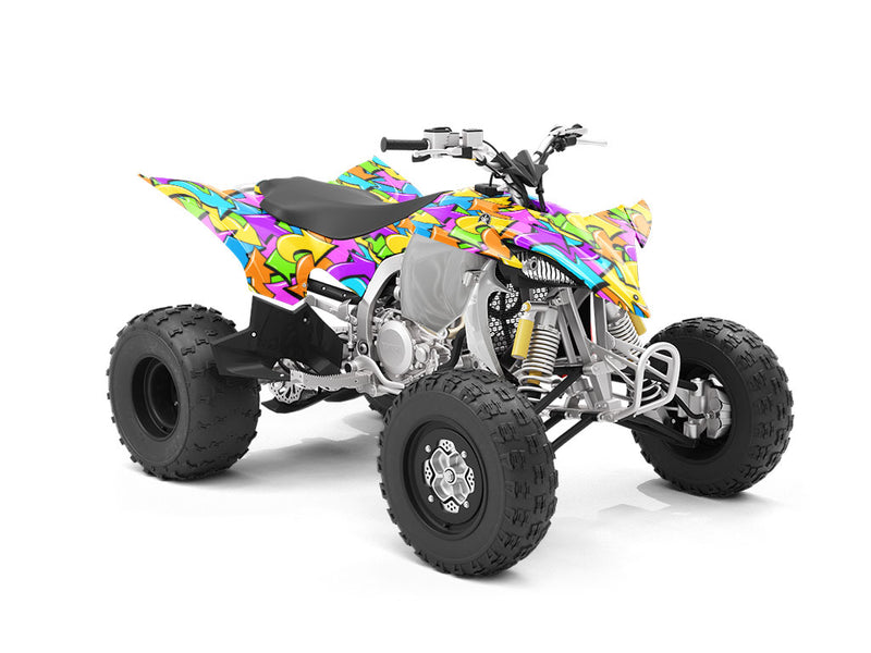 Cheshire Directions Sticker Bomb ATV Wrapping Vinyl