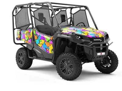 Cheshire Directions Sticker Bomb Utility Vehicle Vinyl Wrap