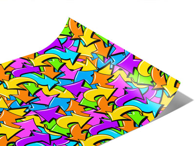 Cheshire Directions Sticker Bomb Vinyl Wraps~Rwraps Series 914 Digitally Printed Vinyl Wrap~1