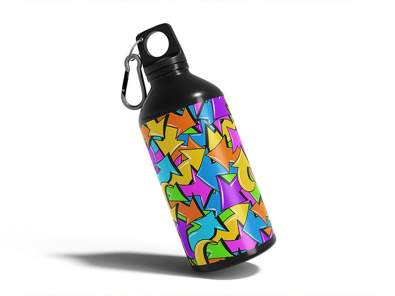 Water Bottle DIY Stickers