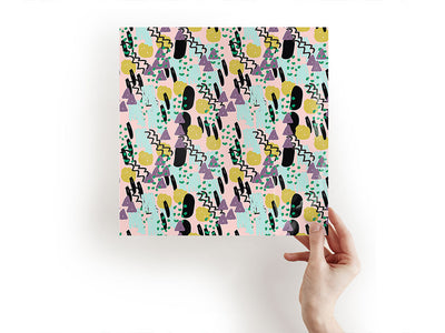 cheshire smile abstract geometric Craft Sheets