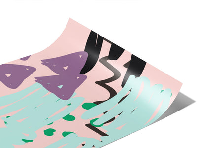 Cheshire Smile Abstract Vinyl Wraps~Rwraps Series 914 Digitally Printed Vinyl Wrap~0