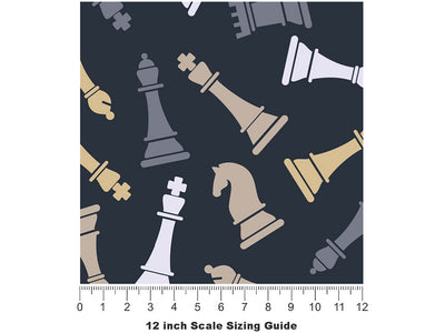 Chess Mindset Hobby Vinyl Film Pattern Size 12 inch Scale~Rwraps Chess Mindset Hobby Sizing Chart~2