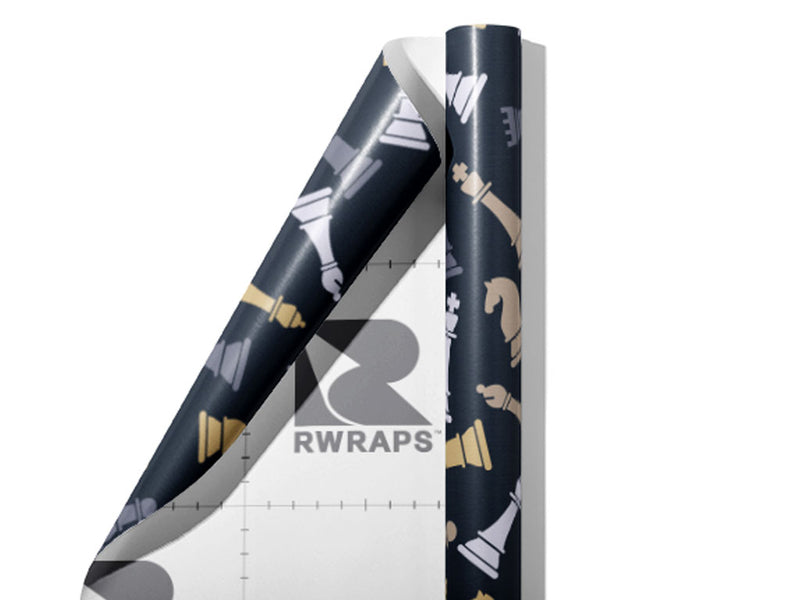 Chess Mindset Hobby Wrap Film Sheets~Rwraps Series 914 Chess Mindset Hobby Scrolled Sheet~3