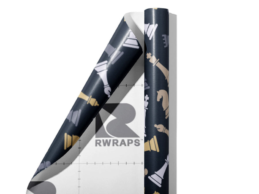 Chess Mindset Hobby Wrap Film Sheets~Rwraps Series 914 Chess Mindset Hobby Scrolled Sheet~3