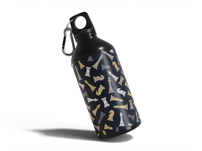 chess mindset hobby Water Bottle DIY Stickers