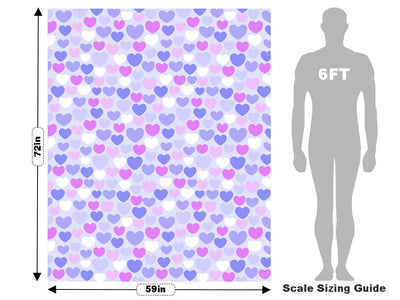 Chest Bubbles Heart Vehicle Wrap Scale~Rwraps Series 914 Chest Bubbles Heart Measurements~1