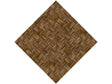 Chestnut  Wooden Parquet Vinyl Wrap Pattern