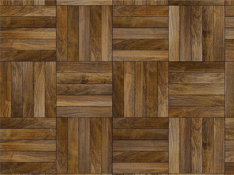 Chestnut  Wooden Parquet Vinyl Wrap Pattern~Rwraps Series 914 Digitally Printed Vinyl Wrap~0