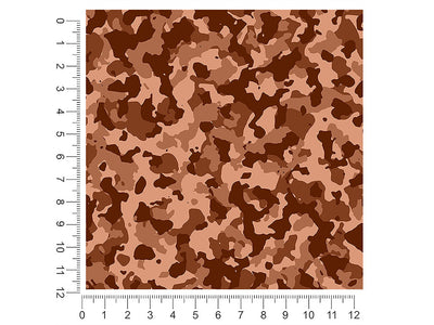 chestnut multicam camouflage 1ft x 1ft Craft Sheets