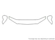 avalanche 3M Clear Bra Hood Precut PPF Diagram