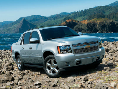 chevrolet avalanche 2002-2006 Carbon Fiber Pillar Trim