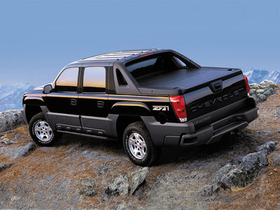 chevrolet avalanche 2007-2013 Matte Black Pillar Trim
