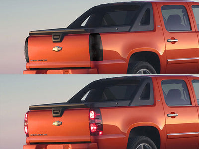 avalanche Before and After Smoked Taillights