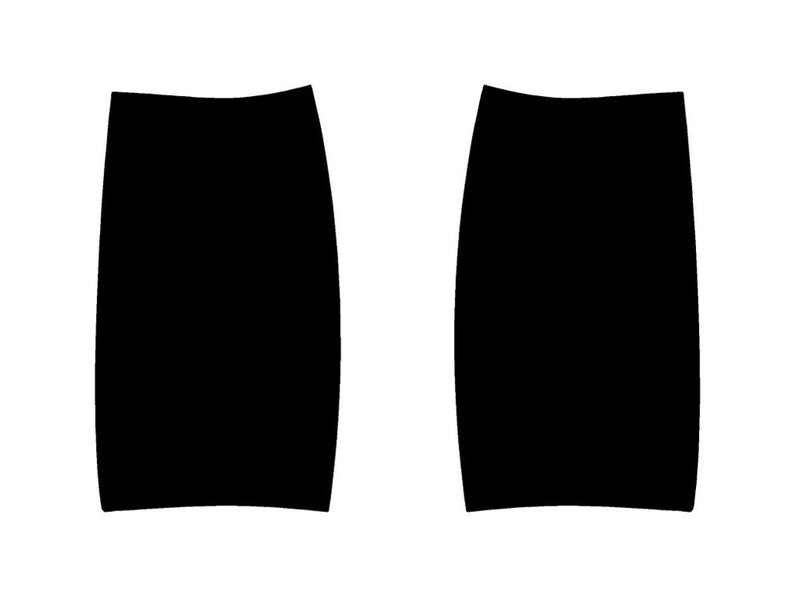 avalanche Precut Tail Light Tint Diagram