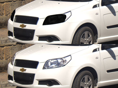 chevrolet aveo 2007-2011 (sedan) Headlight Tint Appearance