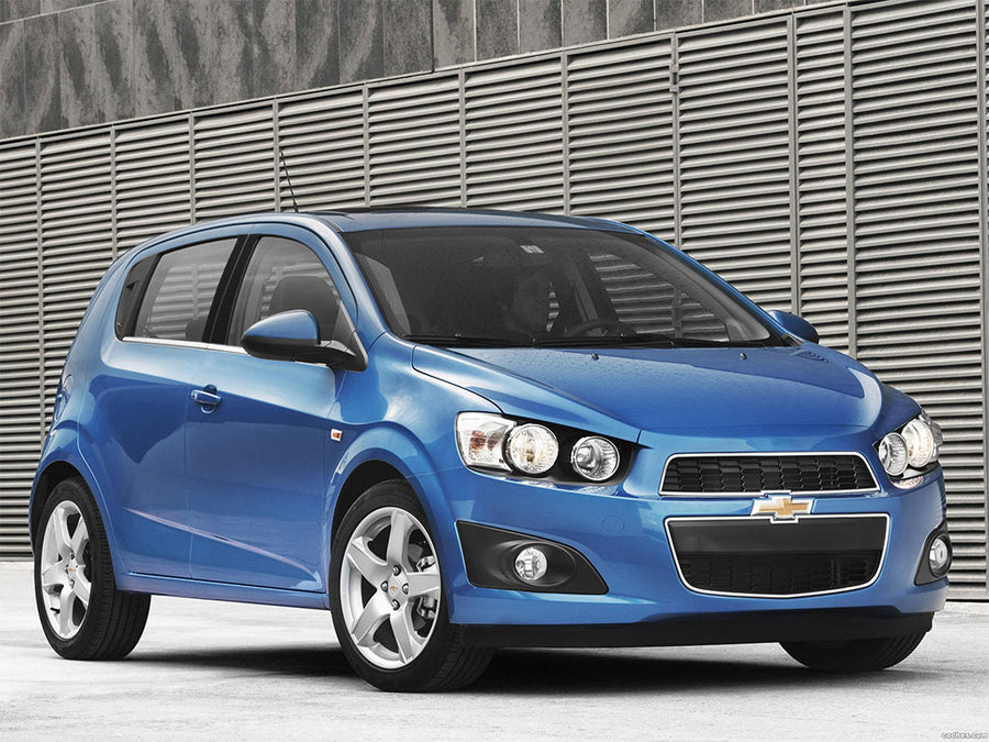 chevrolet aveo 2009-2011 (aveo5) Carbon Fiber Pillar Trim