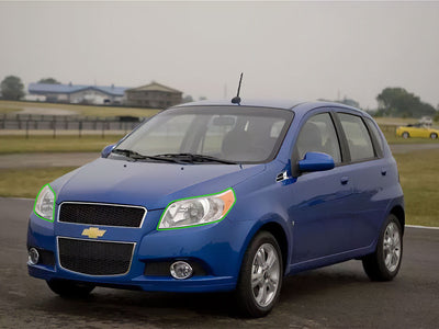 chevrolet aveo 5 2009-2011 Headlight Protection Installation Location