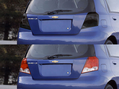 aveo5 Before and After Smoked Taillights