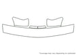 blazer Avery Dennison Clear Bra Hood Precut PPF Diagram